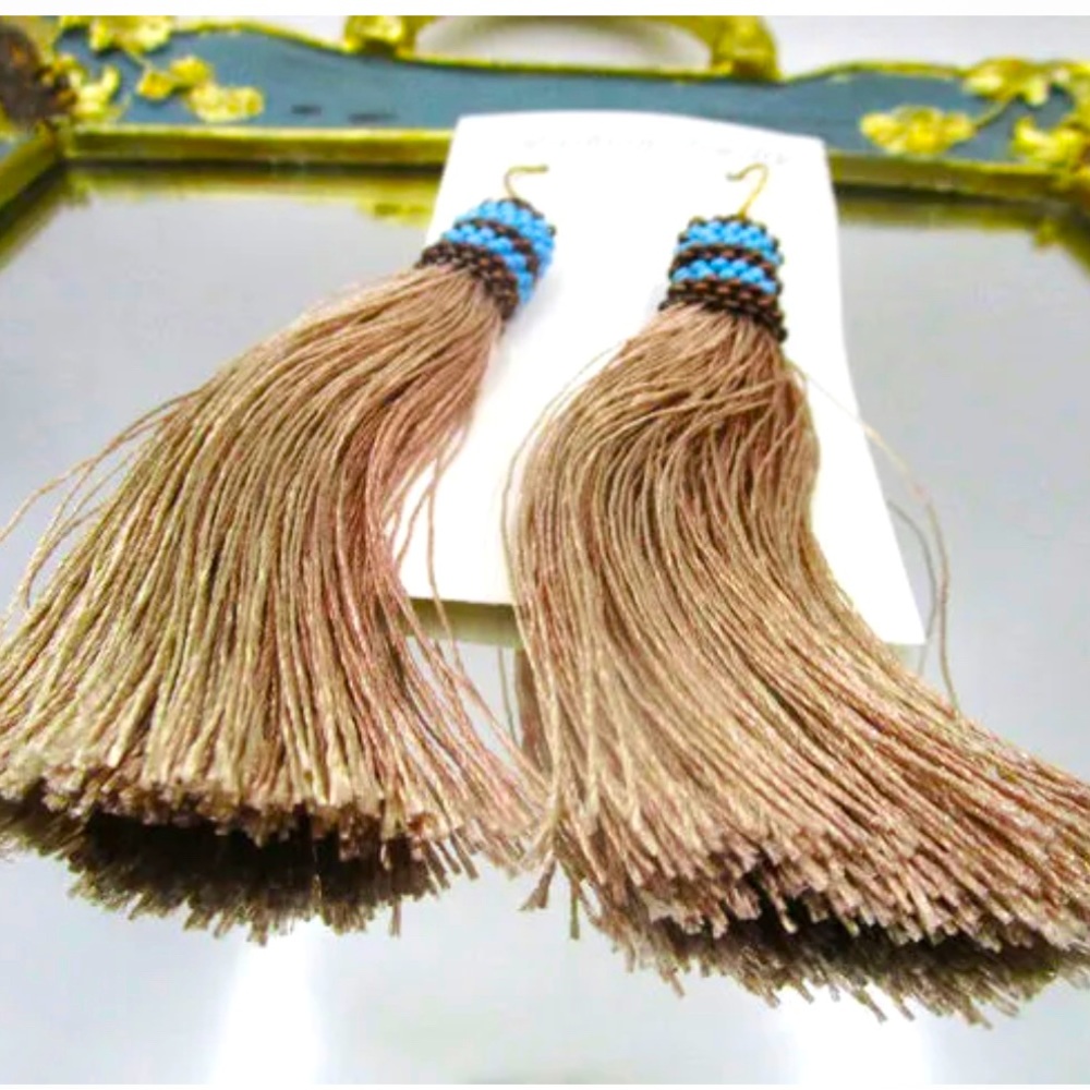 💥New Tu-Cute Fashion Tassel Earrings